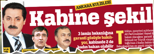 3 eski başkan şimdi bakan